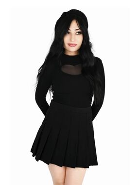 Foxblood Natasha Pleated Skirt NW/OT